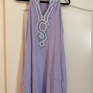Lilly Pulitzer Embellished Lavender Dress